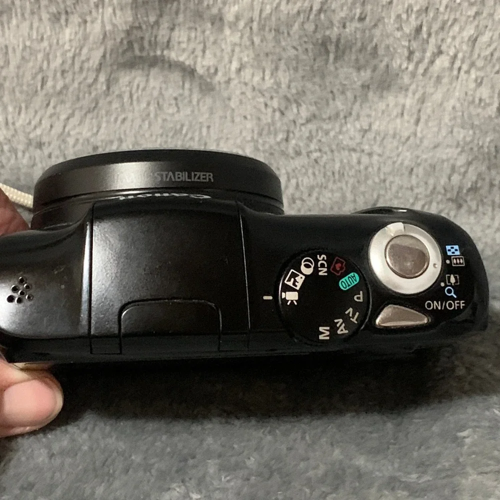 Canon PowerShot SX150 IS 14.1MP Digital Camera 12x Optical Zoom HD Black PC1677